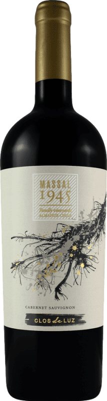 37,95 € Envío gratis | Vino Tinto Clos de Luz Massal 1945 I.G. Valle Central Valle Central Chile Cabernet Sauvignon 75 cl