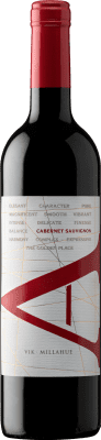 28,95 € Envío gratis | Vino Tinto Viña Vik A I.G. Valle del Cachapoal Chile Cabernet Sauvignon 75 cl