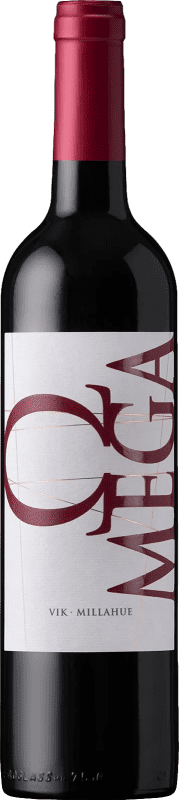 36,95 € Spedizione Gratuita | Vino Rosso Viña Vik Omega I.G. Valle del Cachapoal Chile Syrah, Cabernet Sauvignon, Carmenère 75 cl