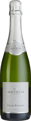 22,95 € 免费送货 | 白起泡酒 Antech Eugenie Cuvée A.O.C. Crémant de Limoux 朗格多克 法国 Chardonnay — 莎当妮, Chenin — 白诗南, Mauzac — 莫扎克 75 cl