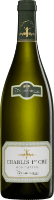59,95 € Free Shipping | White Wine La Chablisienne Montmains 1er Premier Cru A.O.C. Chablis Burgundy France Chardonnay 75 cl