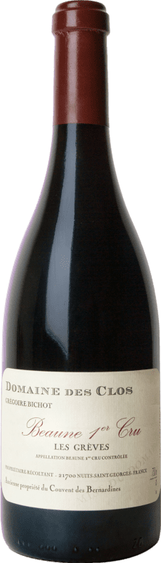 101,95 € Envio grátis | Vinho Tinto Domaine des Clos Les Grèves 1er Premier Cru A.O.C. Beaune Borgonha França Pinot Noir 75 cl