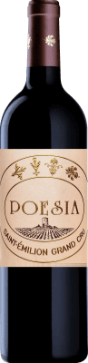 66,95 € Envio grátis | Vinho Tinto Château Poesia A.O.C. Saint-Émilion Bordeaux França Merlot, Cabernet Franc 75 cl