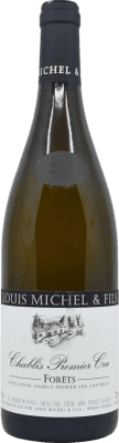 41,95 € Envío gratis | Vino Blanco Louis Michel & Fils Forets 1er Premier Cru A.O.C. Chablis Borgoña Francia Chardonnay 75 cl