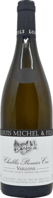 44,95 € Envío gratis | Vino Blanco Louis Michel & Fils Vaillons 1er Premier Cru A.O.C. Chablis Borgoña Francia Chardonnay 75 cl