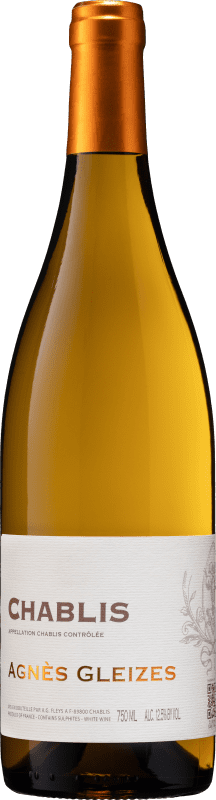 33,95 € 送料無料 | 白ワイン Gautheron Agnès Gleizes A.O.C. Chablis ブルゴーニュ フランス Chardonnay — シャルドネ 75 cl