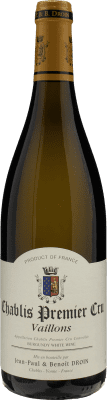 63,95 € Envío gratis | Vino Blanco Jean-Paul & Benoît Droin Vaillons 1er Premier Cru A.O.C. Chablis Borgoña Francia Chardonnay 75 cl