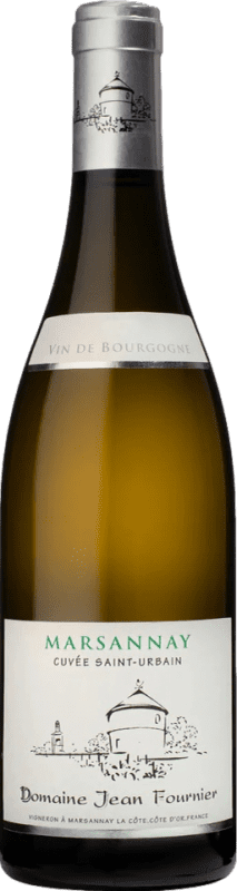 46,95 € Бесплатная доставка | Белое вино Domaine Jean Fournier Saint Urbain A.O.C. Marsannay Бургундия Франция Chardonnay — Шардоне Organic — Органический 75 cl