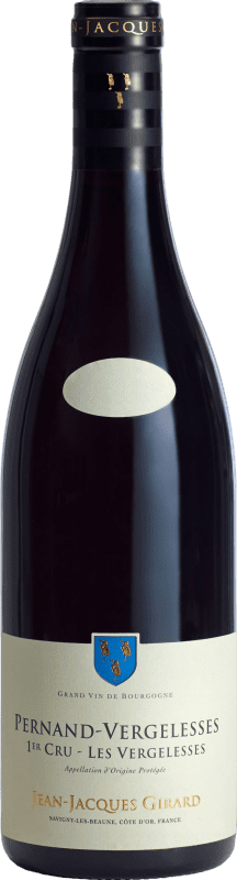64,95 € Envio grátis | Vinho Tinto Jean-Jacques Girard Les Vergelesses 1er Premier Cru A.O.C. Pernand-Vergelesses Borgonha França Pinot Noir 75 cl