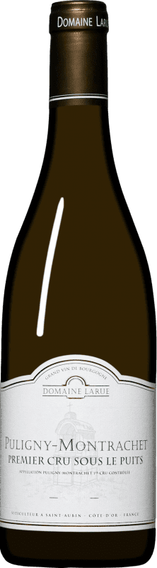 97,95 € Бесплатная доставка | Белое вино Domaine Larue Sous le Puits 1er Premier Cru A.O.C. Puligny-Montrachet Бургундия Франция Chardonnay — Шардоне 75 cl