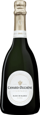 81,95 € Envío gratis | Espumoso Blanco Canard Duchêne Iconic Blanc de Blancs A.O.C. Champagne Champagne Francia Chardonnay 75 cl