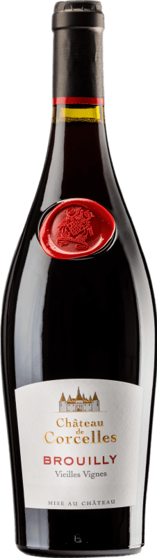 21,95 € Бесплатная доставка | Красное вино Château La Nerthe VV Vieilles Vignes — Старые лозы A.O.C. Brouilly Beaujolais Франция Gamay — Гаме 75 cl