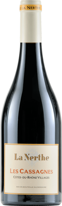 21,95 € 免费送货 | 红葡萄酒 Château La Nerthe Les Cassagnes Villages A.O.C. Côtes du Rhône 罗纳 法国 Syrah — 西拉, Garnacha — 歌海娜, Mourvèdre — 穆尔韦德尔 Organic — 有机 75 cl