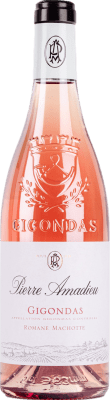 23,95 € Free Shipping | Rosé Wine Pierre Amadieu Romane Machotte Rosé A.O.C. Gigondas Rhône France Syrah — Shiraz, Garnacha — Grenache, Cinsault 75 cl