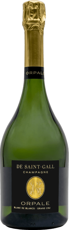 114,95 € 免费送货 | 白起泡酒 Saint Gall Orpale Grand Cru, Blanc de Blancs A.O.C. Champagne 香槟酒 法国 Chardonnay — 莎当妮 75 cl