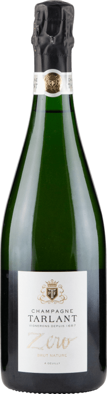 79,95 € Envio grátis | Espumante Branco Tarlant Zéro Dosage — Dosagem Zero — Brut Nature A.O.C. Champagne Champagne França Pinot Noir, Chardonnay, Pinot Meunier 75 cl