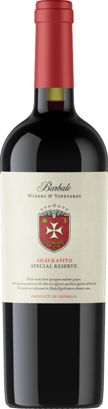 51,95 € 送料無料 | 赤ワイン Barbale Shavkapito レセルバ Kartli ジョージア Organic — 有機 75 cl