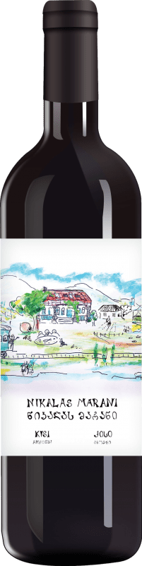 25,95 € Бесплатная доставка | Оранжевое вино Nikalas Marani I.G. Kakheti Кахетия Грузия Kisi — Киси 75 cl