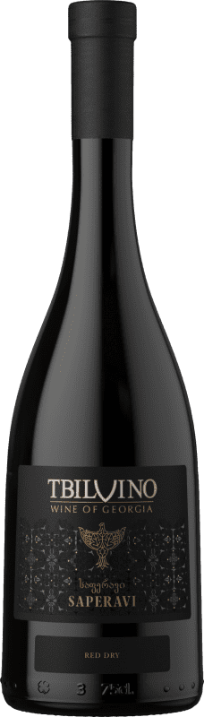 14,95 € Free Shipping | Red Wine Tbilvino I.G. Kakheti Kakheti Georgia Saperavi 75 cl