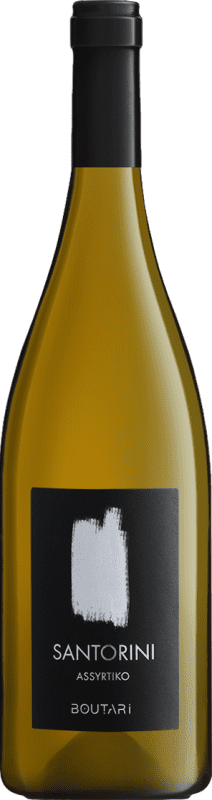 43,95 € 免费送货 | 白葡萄酒 Boutari P.D.O. Santorini Santorini 希腊 Assyrtiko — 阿斯提尔蒂科 75 cl