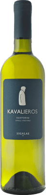 64,95 € Spedizione Gratuita | Vino Bianco Domaine Sigalas Kavalieros P.D.O. Santorini Santorini Grecia Assyrtiko 75 cl