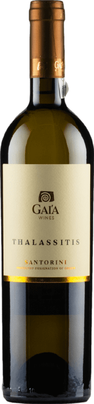 31,95 € Envío gratis | Vino Blanco Gaia Thalassitis P.D.O. Santorini Santorini Grecia Assyrtiko 75 cl