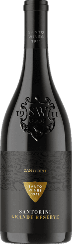 61,95 € 免费送货 | 白葡萄酒 Santo 特级珍藏 P.D.O. Santorini Santorini 希腊 Assyrtiko — 阿斯提尔蒂科 75 cl