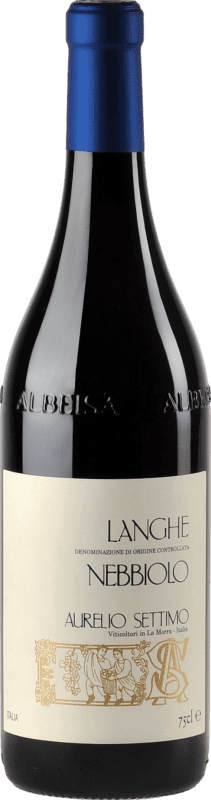26,95 € Spedizione Gratuita | Vino Rosso Aurelio Settimo D.O.C. Langhe Piemonte Italia Nebbiolo 75 cl