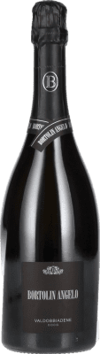 25,95 € Envio grátis | Espumante Branco Bortolin Angelo Brut — Bruto D.O.C.G. Prosecco di Conegliano-Valdobbiadene Vêneto Itália Glera 75 cl