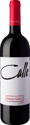 81,95 € Envio grátis | Vinho Tinto Fasoli Gino Calle I.G.T. Veneto Vêneto Itália Merlot Organic — Bio 75 cl