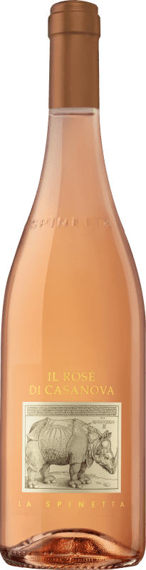 25,95 € Free Shipping | Rosé Wine La Spinetta Casanova Rosé I.G.T. Toscana Tuscany Italy Sangiovese Organic — Eco Bottle 75 cl