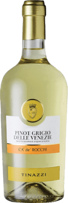 16,95 € Envío gratis | Vino Blanco Ca' de'Rocchi I.G.T. Veneto Veneto Italia Pinot Gris 75 cl