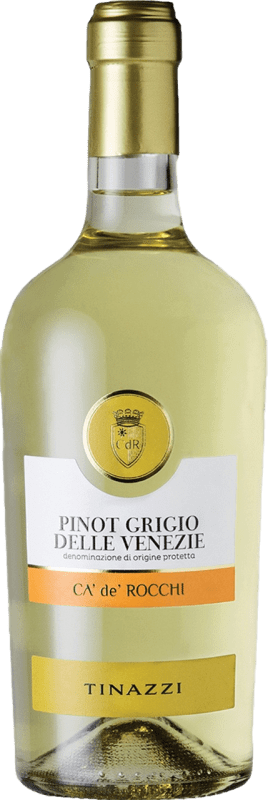 16,95 € Free Shipping | White Wine Ca' de'Rocchi I.G.T. Veneto Veneto Italy Pinot Gris 75 cl