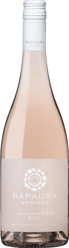 19,95 € Envío gratis | Vino Rosado Rapaura Springs Blush I.G. Marlborough Marlborough Nueva Zelanda Sauvignon 75 cl