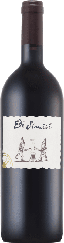 56,95 € 送料無料 | 赤ワイン Edi Simcic Duet Lex I.G. Primorska Goriška Brda スロベニア Merlot — メルロー, Cabernet Sauvignon — カベルネ・ソーヴィニヨン, Cabernet Franc — カベルネ・フラン 75 cl