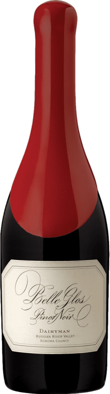 75,95 € Envio grátis | Vinho Tinto Belle Glos Dairyman California Estados Unidos Pinot Noir 75 cl