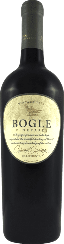 39,95 € Envio grátis | Vinho Tinto Bogle California Estados Unidos Cabernet Sauvignon 75 cl