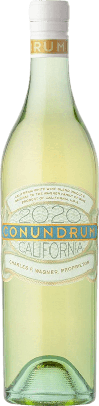 37,95 € Spedizione Gratuita | Vino Bianco Caymus Conundrum California stati Uniti Moscato, Viognier, Chardonnay, Sémillon, Sauvignon 75 cl