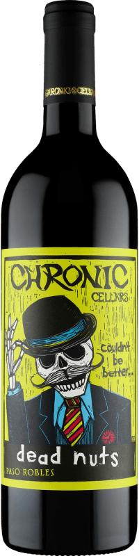 57,95 € Envoi gratuit | Vin Rouge Chronic Dead Nuts Californie États Unis Zinfandel 75 cl