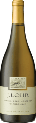 33,95 € Free Shipping | White Wine J. Lohr Riverstone California United States Chardonnay 75 cl