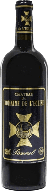 112,95 € Бесплатная доставка | Красное вино Borie Manoux Château du Domaine de L'Eglise A.O.C. Pomerol Бордо Франция Merlot — Мерло, Cabernet Franc — Каберне Фран 75 cl
