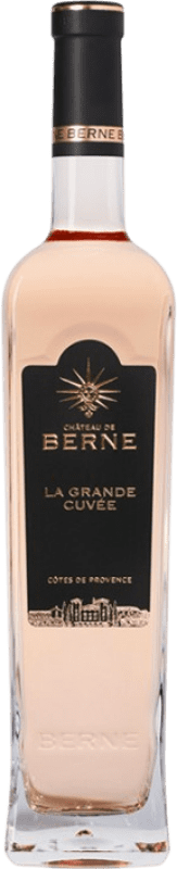 121,95 € Free Shipping | Rosé Wine Château de Berne Grande Cuvée Provence France Syrah — Shiraz, Garnacha — Grenache, Cinsault Magnum Bottle 1,5 L