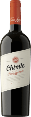 23,95 € 免费送货 | 红葡萄酒 Chivite Legardeta D.O. Navarra 纳瓦拉 西班牙 Tempranillo — 丹魄, Syrah — 西拉, Garnacha — 歌海娜 75 cl