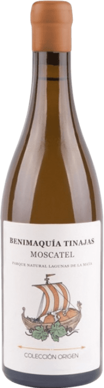 24,95 € Envio grátis | Vinho Branco Casa Balager Benimaquía Tinajas D.O. Alicante Comunidade Valenciana Espanha Moscatel 75 cl