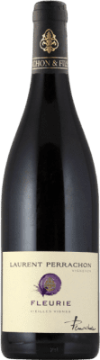 25,95 € Envio grátis | Vinho Tinto Laurent Perrachon VV Vieilles Vignes — Vinhas Velhas A.O.C. Fleurie Beaujolais França Gamay 75 cl