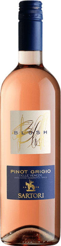 6,95 € Kostenloser Versand | Roséwein Vinicola Sartori Blush SRS D.O.C. Colli Tortonesi Piemont Italien Pinot Gris — Grauburgunder 75 cl