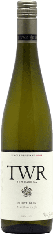 49,95 € Free Shipping | White Wine Te Whare Ra TWR I.G. Marlborough Marlborough New Zealand Pinot Gris 75 cl