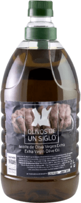 19,95 € Kostenloser Versand | Olivenöl Olivos de un Siglo E-NOL Extra Nativ Jaén Spanien Picual Kanister 2 L PET