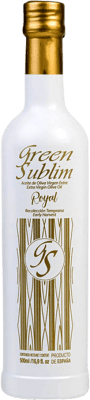 27,95 € Kostenloser Versand | Olivenöl Green Sublim E-NOL Extra Nativ Jaén Spanien Royal Medium-Flasche 50 cl