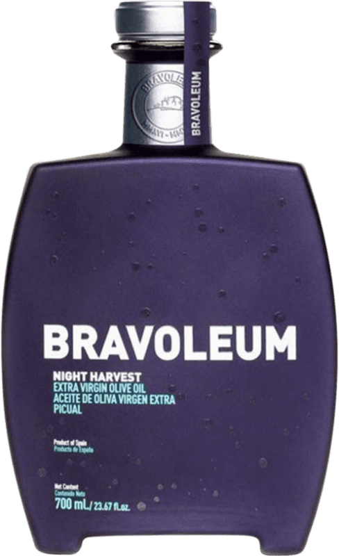54,95 € Envío gratis | Aceite de Oliva Hacienda el Palo Bravoleum Night Harvest AOVE Virgen Extra Jaén España Picual 70 cl